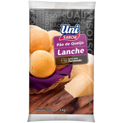 PAO QUEIJO UNI SABOR LANCHE 2KG