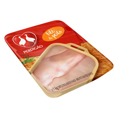 FILÉ DE PEITO PERDIGÃO BANDEJA CONGELADO 1 KG