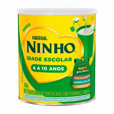 LEITE PO NINHO SEMI DESNATADO IDADE ESCOLAR 750G