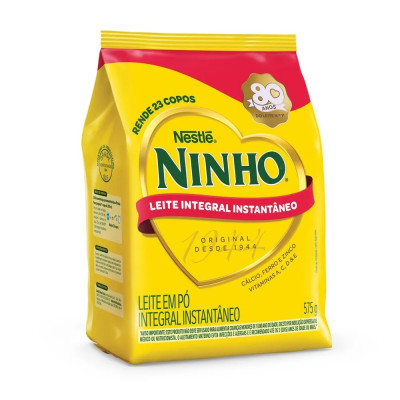 LEITE PO NINHO INSTANTANEO INTEGRAL SACHE 575G