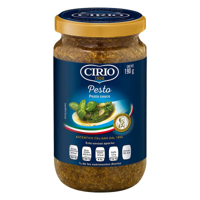 MOLHO CIRIO PESTO VIDRO 190GR
