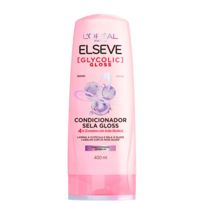 CONDICIONADOR ELSEVE GLYCOLIC GLOSS 400 ML