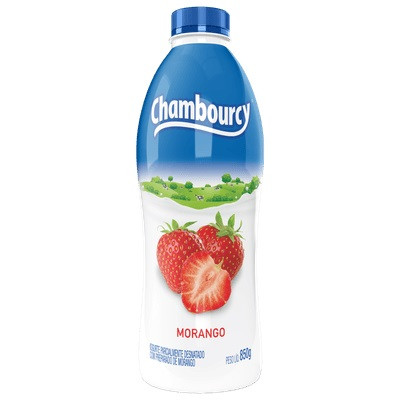 IOGURTE LIQUIDO MORANGO CHAMBOURCY 850G