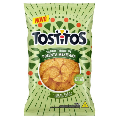 TOSTITOS ELMA CHIPS TOQUE PIMENTA MEXICANA 110G
