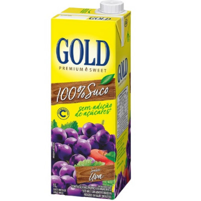 SUCO 100% SUCO UVA GOLD 1L