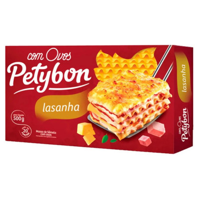 MASSA PARA LASANHA PETYBON 500G