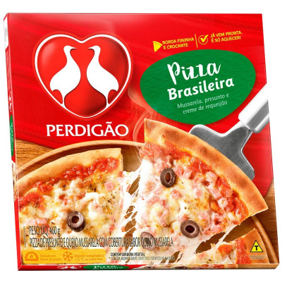 PIZZA CONGELADA PERDIGAO 460G BRASILEIRA