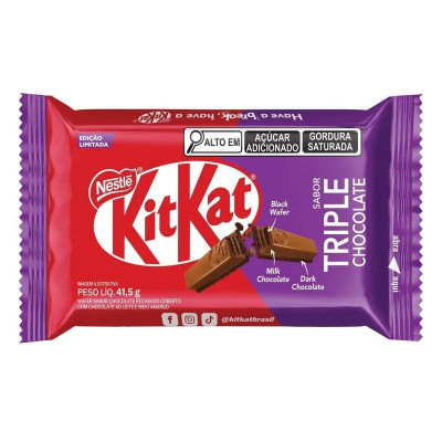 CHOCOLATE KIT KAT TRIPLE CHOCOLATE 41,5G NESTLE