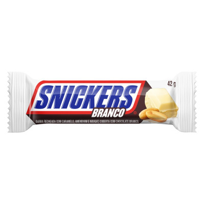 CHOCOLATE SNICKERS BRANCO 42G