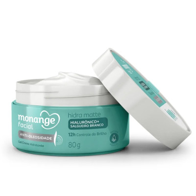 CREME HIDRATANTE MONANGE FACIAL 80G ANTI OLEOSIDADE