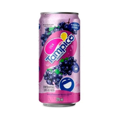 SUCO TAMPICO 270ML UVA LATA