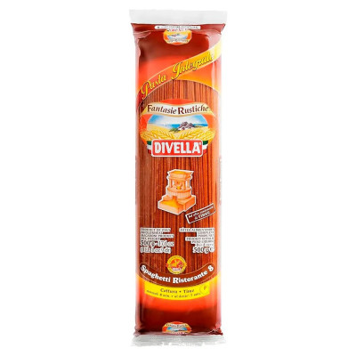 MACARRÃO INTEGRAL DIVELLA SPAGHET.INTEG.500G