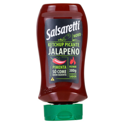 KETCHUP SALSARETTI JALAPENO 380G