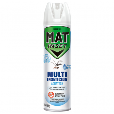 INSETICIDA MAT INSET SEM CHEIRO AQUATECH 270ML