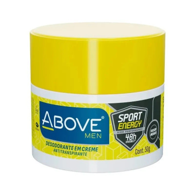 DESODORANTE CREME ABOVE SPORT ENERGY MEN 50G
