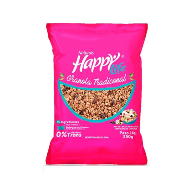 GRANOLA HAPPY LIFE TRADICIONAL 250G