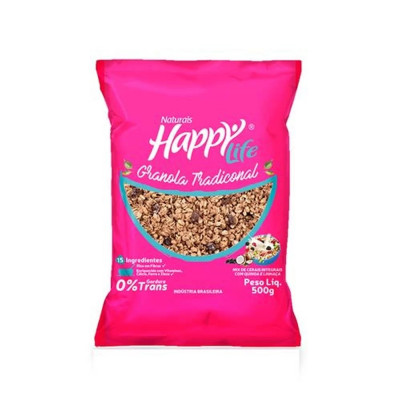 GRANOLA HAPPY LIFE TRADICIONAL 500G