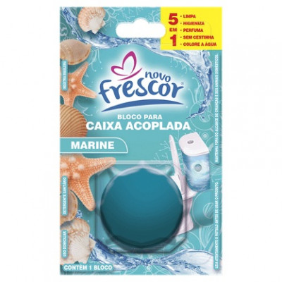 TABLETE PARA CAIXA ACOPLADA FRESCOR 45G MARINE