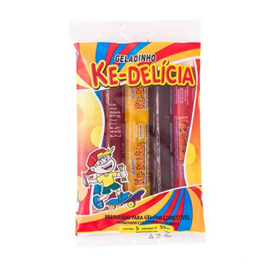 GELADINHO KE-DELICIA PACOTE COM 5