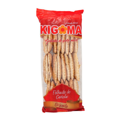 BISCOITO KIGOMA FOLHADO CANELA 200G