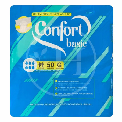 FRALDA COMFORT BASIC PRATICA G