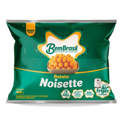 BATATA CONGELADA BEM BRASIL NOISETTE 400G