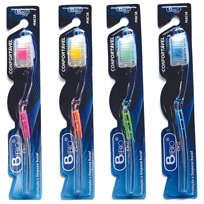ESCOVA DENTAL B-BIO ADULTO MACIA UN