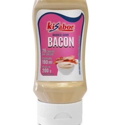 MAIONESE KISABOR SABOR BACON 200G