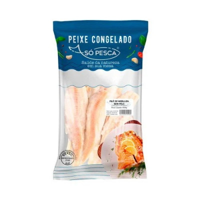 FILÉ DE MERLUZA ARG SO PESCA SEM P 800 GR