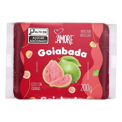 DOCE GOIABADA LISA AMORE 200G