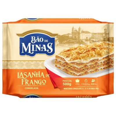 LASANHA BAO DE MINAS FRANGO 500G