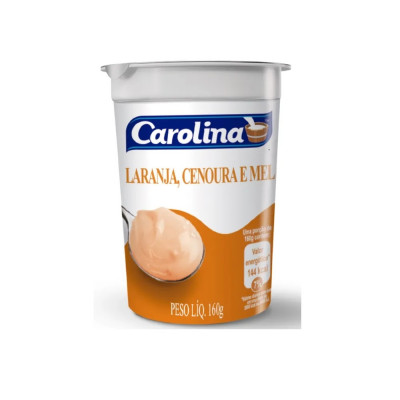 IOGURTE LARAJA/CENOURA/MEL CAROLINA 160G