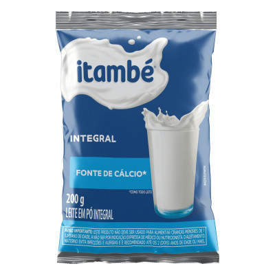 LEITE EM PÓ ITAMBE INTEGRAL SACHE 200 GR