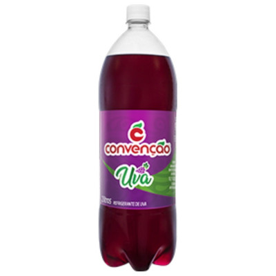 REFRIGERANTE CONVENCÃO UVA 2L