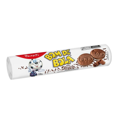BISCOITO BOM DE BOLA FLOCOS 110G