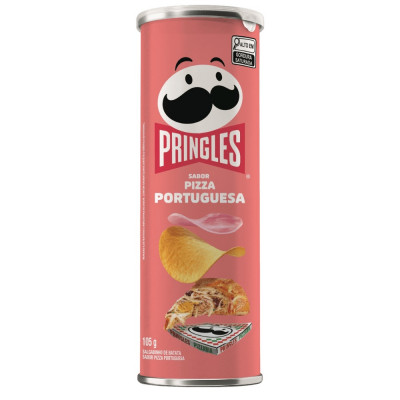 SALGADINHO BATATA PIZZA PORTUGESA 105G PRINGLES