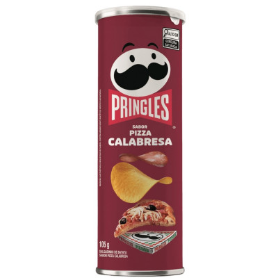 SALGADINHO BATATA PIZZA CALABRESA 105G PRINGLES