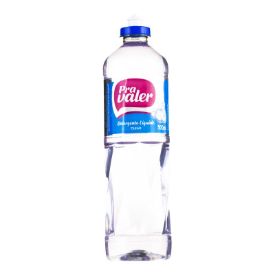 DETERGENTE PRA VALER CLEAR 500ML