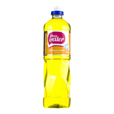 DETERGENTE PRA VALER NEUTRO 500ML