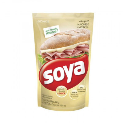 MAIONESE SOYA SACHE 200G