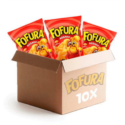 FOFURA QUEIJO PALITO 10UNIDADES 60G