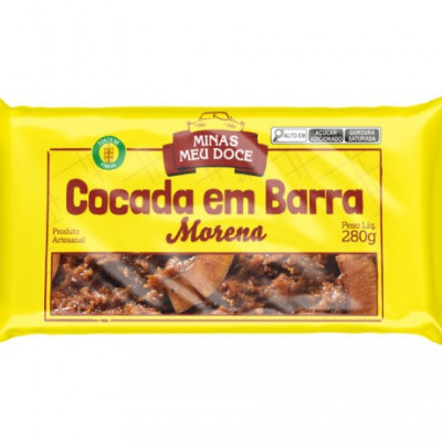 COCADA MINAS MEU DOCE MORENA BARRA 280GR
