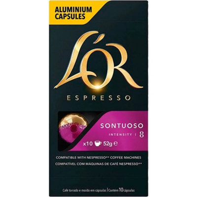CÁPSULA LOR ESPRESSO SONTUOSO 52G