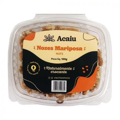 NOZES MARIPOSA QUINTA SEMENTE 100G