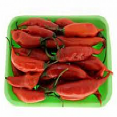 PIMENTA VERMELHA BANDEJA ( APROXIMADAMENTE 100 G)