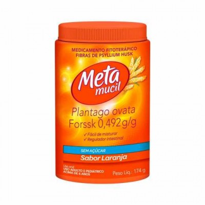 METAMUCIL SABOR LARANJA 174 GRAMAS