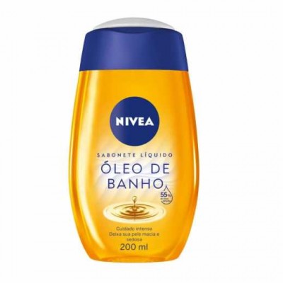 SABONETE LÍQUIDO NIVEA ÓLEO DE BANHO 200ML