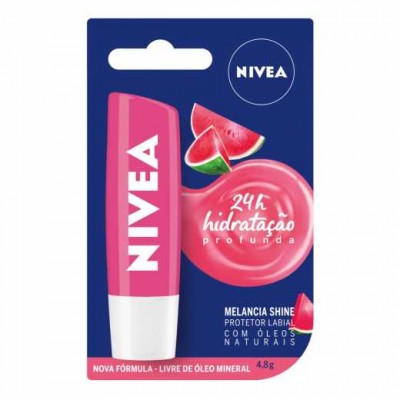 HIDRATANTE LABIAL NIVEA MELANCIA SHINE 4,8G