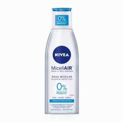 ÁGUA MICELAR NIVEA SOLUÇÃO DE LIMPEZA 7 EM 1 200ML