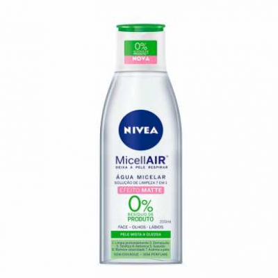 ÁGUA MICELAR NIVEA LIMPEZA 7 EM 1 EFEITO MATTE 200ML